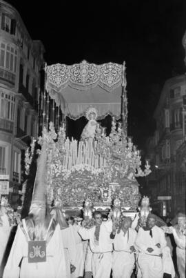 Semana Santa de Málaga. María Santísima del Gran Perdón. Domingo de Ramos. Marzo de 1972. España-02