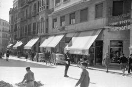 Calle Calderería. Noviembre de 1957. Málaga, España. Fondo Bienvenido-Arenas-1432L503