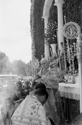 Celebración del Día del Corpus Christi. Junio de 1958. Málaga. España