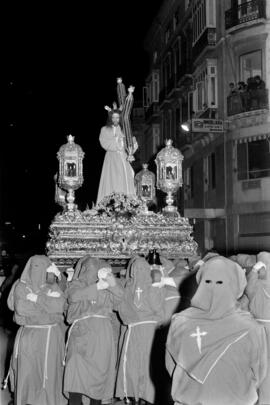Semana Santa de Málaga. Nuestro Padre Jesús de la Pasión. Lunes Santo. Marzo de 1972. España-01