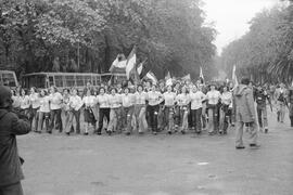 Manifestación por la autonomía de Andalucía. 1977-12-04. Málaga, España. 1.2. Manifestación