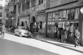 Calle Calderería. Noviembre de 1957. Málaga, España. Fondo Bienvenido-Arenas-1432L504