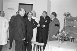 Luis Julve Ceperuelo, Eliseo Sastre del Blanco y Pedro Luis Alonso junto con José Lazárraga Abech...