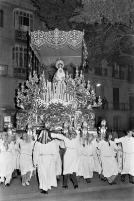 Semana Santa de Málaga. María Santísima del Gran Perdón. Domingo de Ramos. Marzo de 1972. España-01