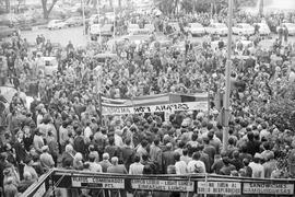 Manifestación por la autonomía de Andalucía. 1977-12-04. Málaga, España. 1.5. Manifestación.