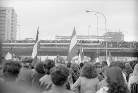 Manifestación por la autonomía de Andalucía. 1977-12-04. Málaga, España. 1.7. Manifestación.