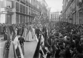Semana Santa de Málaga. Jesús Nazareno del Paso saliendo de calle Larios. España-02