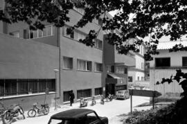Facultad de Medicina de la Universidad de Málaga en el Hospital Civil. Junio de 1978. Málaga (Esp...