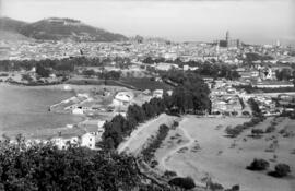 Vista parcial desde el Asilo de Nuestra Señora de los Ángeles. Málaga (España)