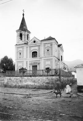 El Palo. Iglesia de Nuestra Señora de las Angustias. Hacia 1910. Málaga, España. Fondo Thomas - 02
