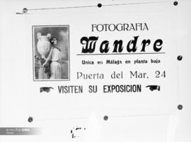 Publicidad del estudio fotográfico Wandre. Málaga. España. Fondo Wandre 01