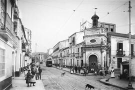 Calle de la Victoria. Hacia 1910. Málaga, España. Fondo Thomas-Andalucía