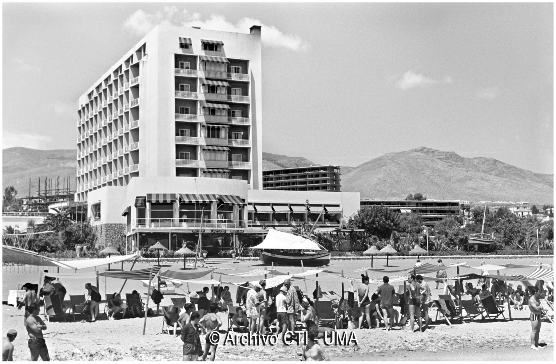 Torremolinos 1963. Hotel Pez Espada
