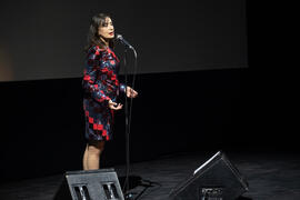 Concierto de Luz Casal. Apertura del Curso Académico 2019-2020 de la Escuela Técnica Superior de Arquitectura de la Universidad de Málaga. Teatro Cervantes. Octubre de 2019