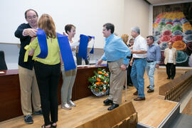 Graduación del curso del Aula de Mayores de la Universidad de Málaga. Paraninfo. Junio de 2017