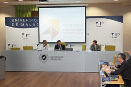 Encuentro de rectores de Brasil, Portugal y España: Fomento de la cultura emprendedora. Edificio del Rectorado. Octubre de 2015