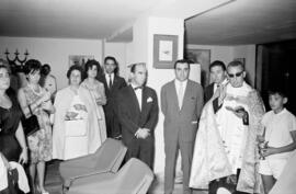 Málaga. Inauguración y bendición del establecimiento CRYSTA. Septiembre de 1963