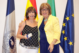 Homenaje al personal que cumple 25 años al servicio de la Universidad de Málaga y personal jubilado. Paraninfo. Julio de 2014