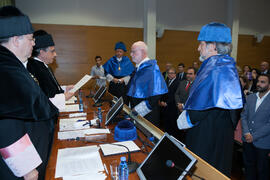 Investidura como Doctor "Honoris Causa" de Antonio Luque por la Facultad de Ciencias de...