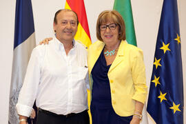 Homenaje al personal que cumple 25 años al servicio de la Universidad de Málaga y personal jubilado. Paraninfo. Julio de 2014