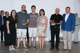 Entrega de títulos del Trofeo Rector. Gala del Deporte Universitario 2018. Escuela Técnica Superior de Ingeniería de Telecomunicaciones. Junio de 2018