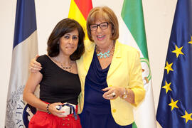 Homenaje al personal que cumple 25 años al servicio de la Universidad de Málaga y personal jubilado. Paraninfo. Julio de 2014