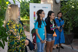 Presentación del III Encuentro de Bienvenida para los participantes del "Buddy Program". Jardín Botánico. Octubre de 2019