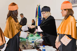 Investidura de nuevos doctores por la Universidad de Málaga. Paraninfo. Enero de 2011
