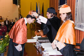 Investidura de nuevos doctores por la Universidad de Málaga. Paraninfo. Diciembre de 2009