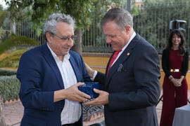 Homenaje al personal que cumple 25 años de servicio en la UMA o jubilado. Jardín Botánico. Junio de 2018