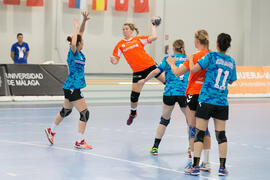 Partido Universidad de Aksaray - Universidad Radboud de Nijmegen. Categoría femenina. Campeonato Europeo Universitario de Balonmano. Antequera. Julio de 2017