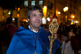 Juan Teodomiro López Navarrete. Estación de Penitencia de la Hermandad de los Estudiantes. Málaga. Abril de 2019