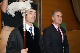 Investidura como Doctor "Honoris Causa" de Manuel Molina Lozano por la Facultad de Turismo de la Universidad de Málaga. Rectorado. Abril 2016