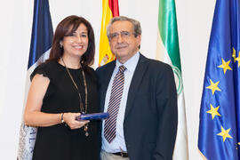 Homenaje al personal que cumple 25 años de servicio en la UMA. Paraninfo. Junio 2016