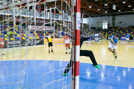 Partido Universidad del Miño - Universidad de Mármara. Categoría masculina. Campeonato Europeo Universitario de Balonmano. Antequera. Julio de 2017