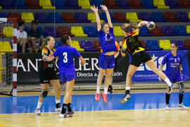 Partido Universidad de Aveiro - Universidad de Colonia. Categoría Femenina. Campeonato Europeo Universitario de Balonmano. Antequera. Julio de 2017