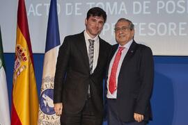 Toma de posesión de Manuel Atencia Arcas como profesor titular del Área de Lenguajes y Sistemas Informáticos de la Universidad de Málaga. Paraninfo. Diciembre de 2022