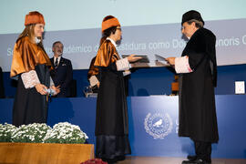 Investidura de Kazuyo Sejima como Doctora "Honoris Causa" por la Escuela de Arquitectura de la Universidad de Málaga. Paraninfo. Octubre de 2019