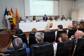 Discurso de Ana José Cisneros. Presentación del Retrato de Honor de D. Eugenio José Luque Domínguez. Facultad de Ciencias Económicas y Empresariales. Junio de 2025