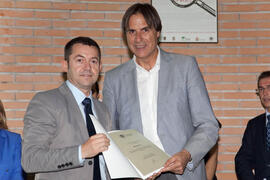 Gala del deporte de la Universidad de Málaga. Facultad de Ciencias de la Comunicación. Mayo de 2013