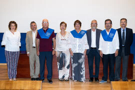 Graduación del curso del Aula de Mayores de la Universidad de Málaga. Paraninfo. Junio de 2019