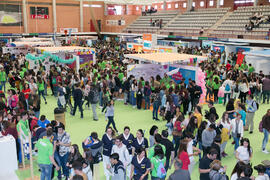Jornadas de Puertas Abiertas de la Universidad de Málaga. Complejo Polideportivo Universitario. Abril de 2018