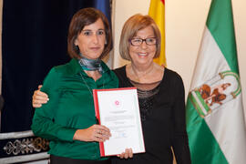 Toma de posesión del personal de administración y servicios de la Universidad de Málaga. Rectorado. Noviembre de 2012