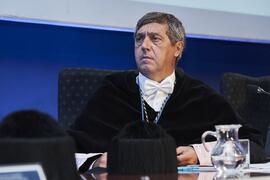 Juan Teodomiro López Navarrete. Apertura del Curso Académico 2024/2025 de la Universidad de Málaga. Paraninfo. Septiembre de 2024