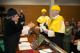 Investidura como Doctor "Honoris Causa" de Edmund Neugebauer por la Facultad de Medicina de la Universidad de Málaga. Edificio del Rectorado. Noviembre de 2016