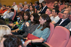 Asistentes. Conmemoración del 30 Aniversario de la Oficina de Transferencia de Resultados de Investigación de la Universidad de Málaga (OTRI). Edificio del Rectorado. Mayo de 2019