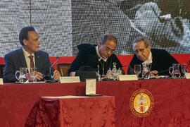José Carlos Gómez, Miguel Ángel Castro y José Ángel Narváez. Apertura del Curso Académico 2022/20...