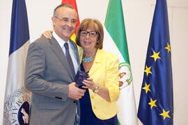 Homenaje al personal que cumple 25 años al servicio de la Universidad de Málaga y personal jubilado. Paraninfo. Julio de 2014
