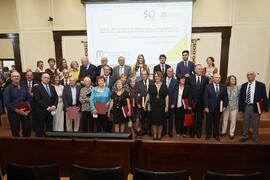 Acto de celebración del 50 Aniversario de la Facultad de Medicina de la Universidad de Málaga. Fa...