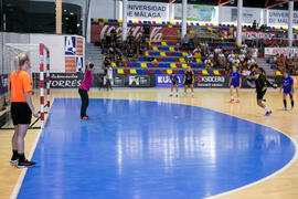 Partido Universidad de Aveiro - Universidad de Colonia. Categoría Femenina. Campeonato Europeo Universitario de Balonmano. Antequera. Julio de 2017